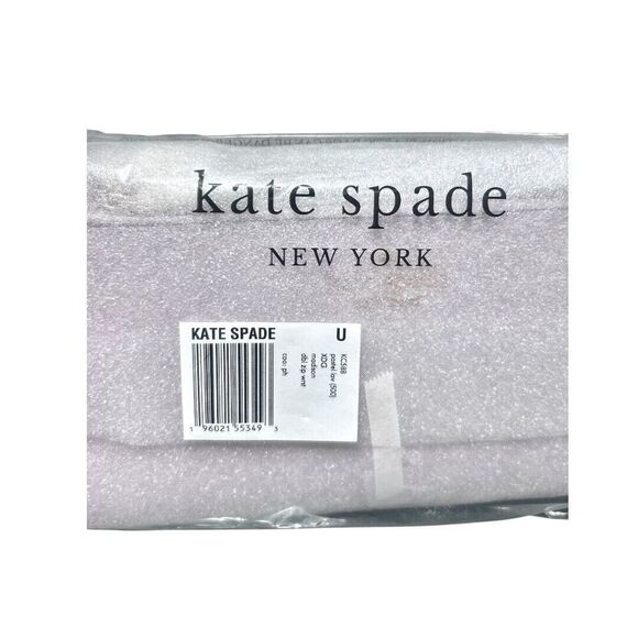 Kate Spade Madison KC588 Lavender Leather Double Zip Wallet Wristlet Purse NWT - Picture 5 of 11